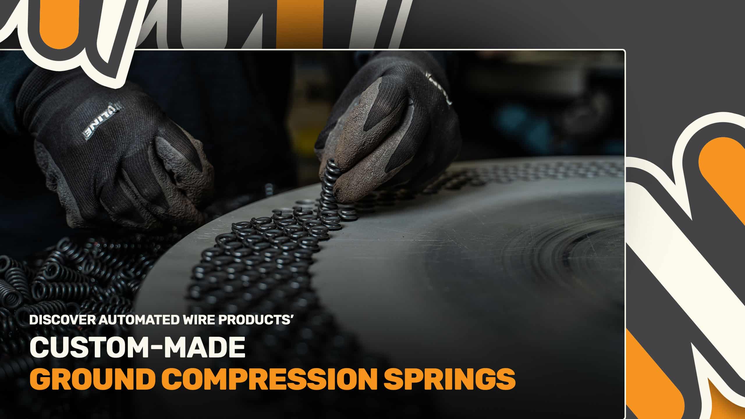 Spring in grinding machine