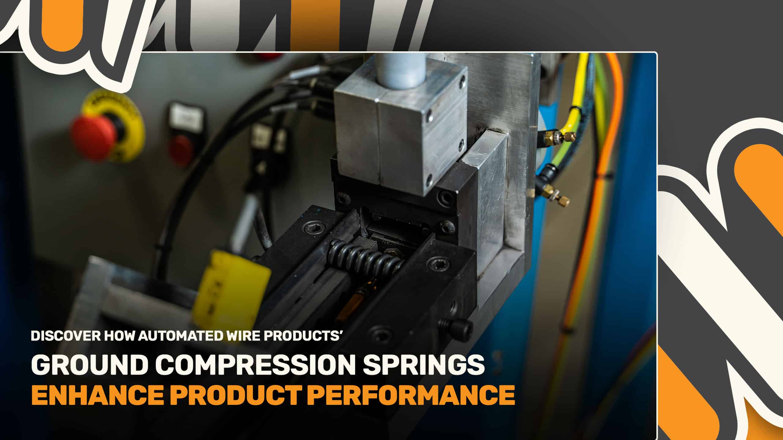 Ground Compression Spring in Sorting Machine